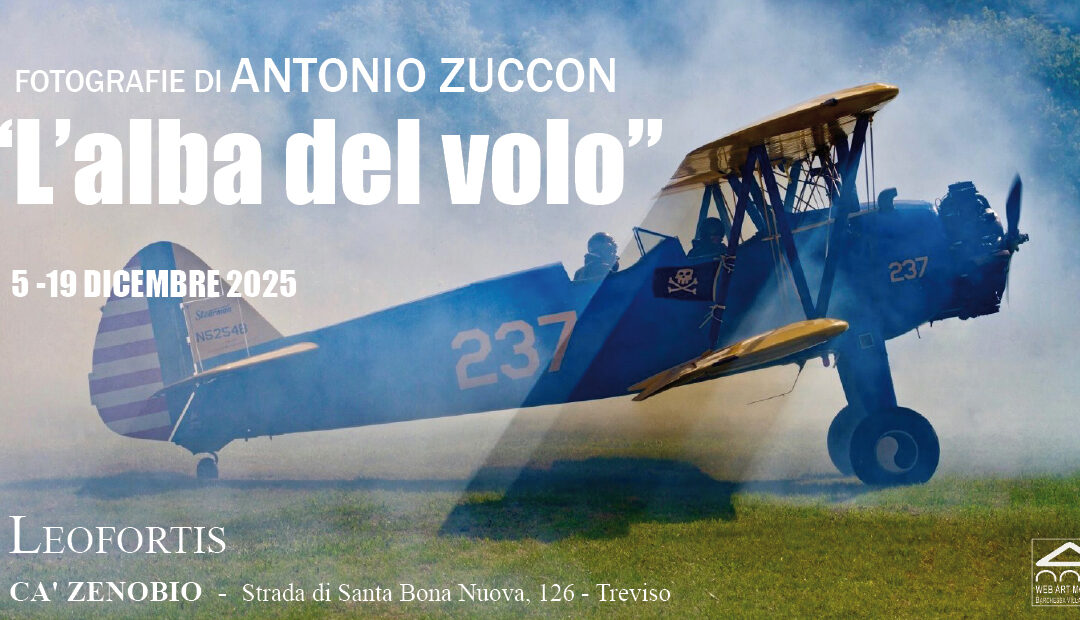 “L’alba del volo” di Antonio Zuccon