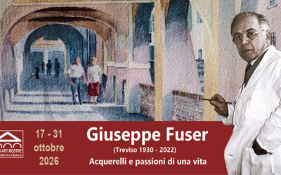 Giuseppe Fuser, acquerelli e passioni di una vita